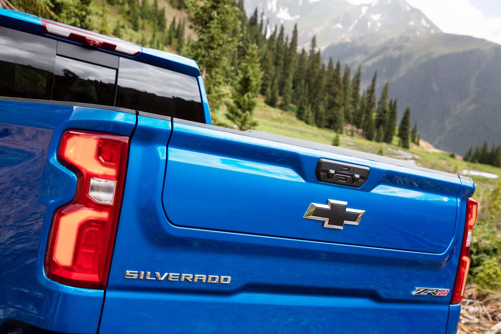 Chevrolet Silverado ZR2 Mutli-Flex Tailgate Rear View
