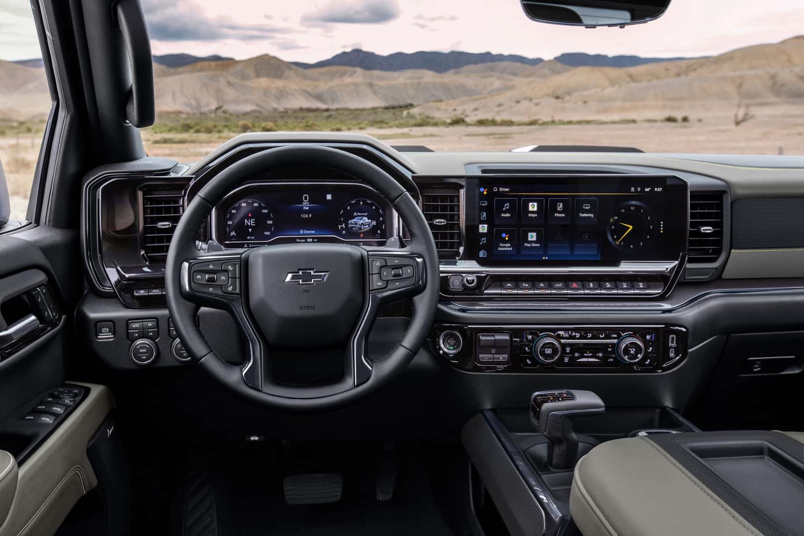 Chevrolet Silverado ZR2 Front Dash