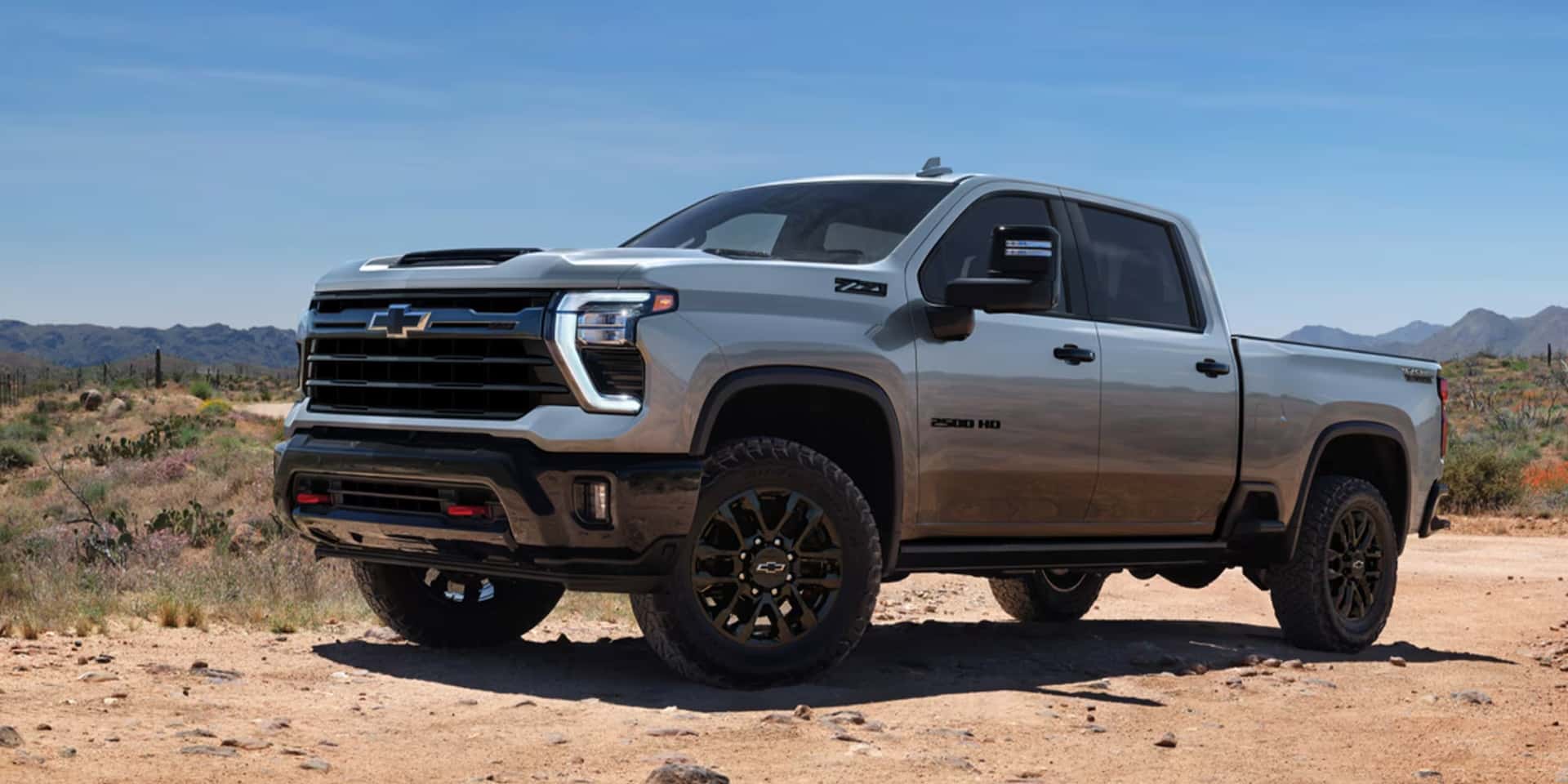 New Chevrolet Silverado HD Trail Boss Front Side View