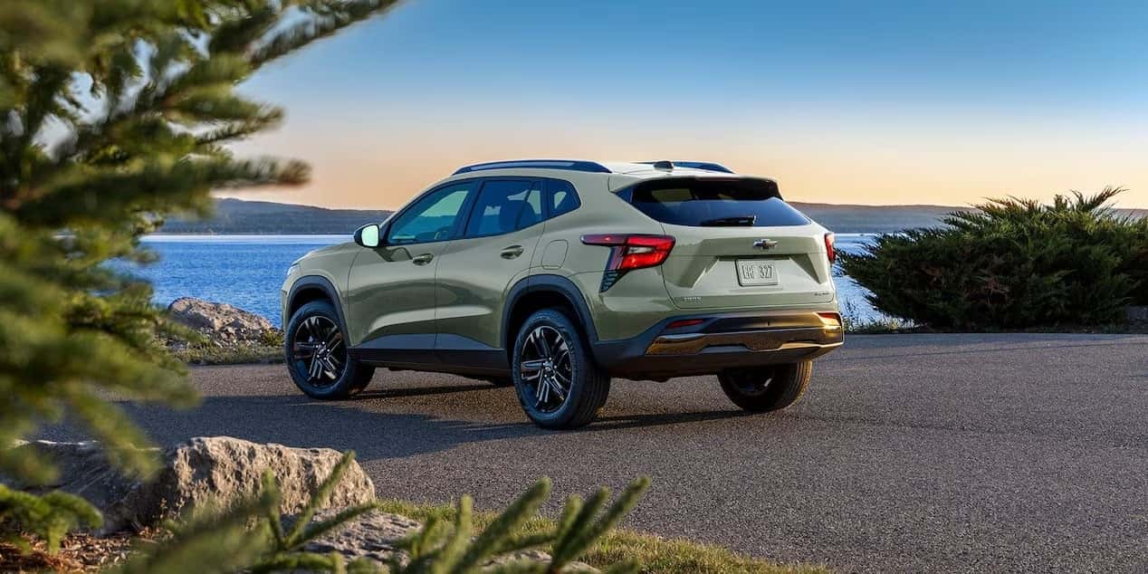 New Chevrolet Trax Rear Side View