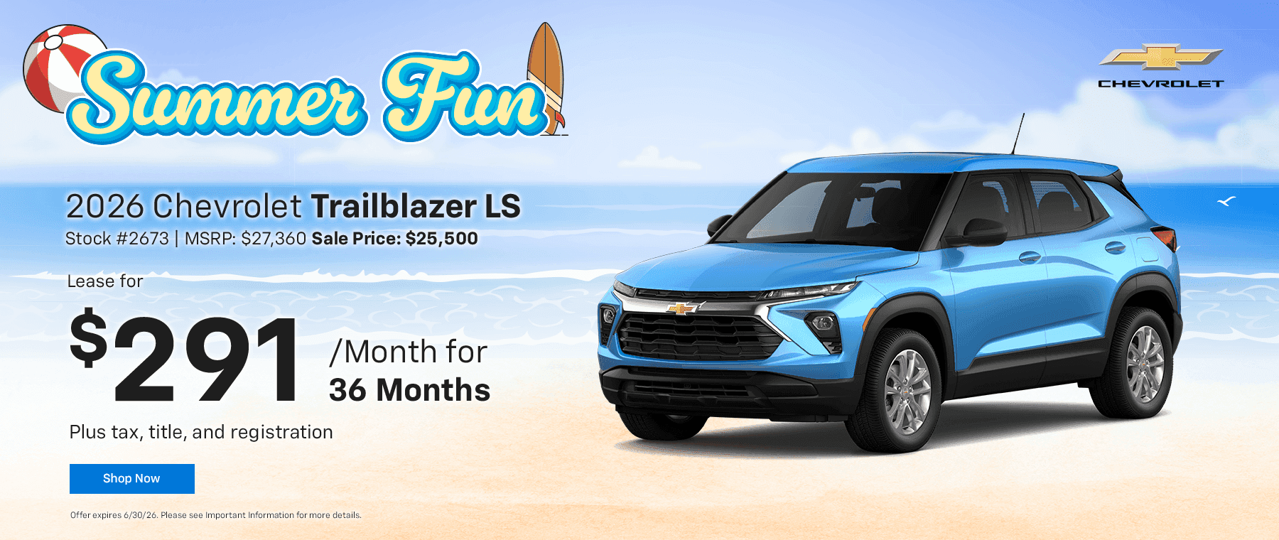 2026 Chevrolet Trailblazer LS