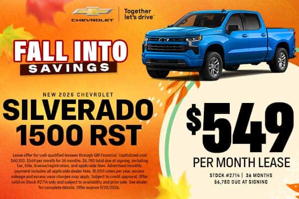 2026 Chevrolet Silverado 1500 RST