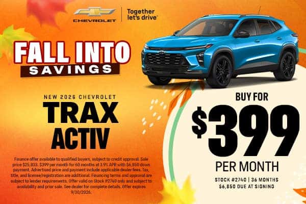 2026 Chevrolet Trax 