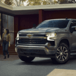 A couple gets into their 2026 Chevy Silverado 1500