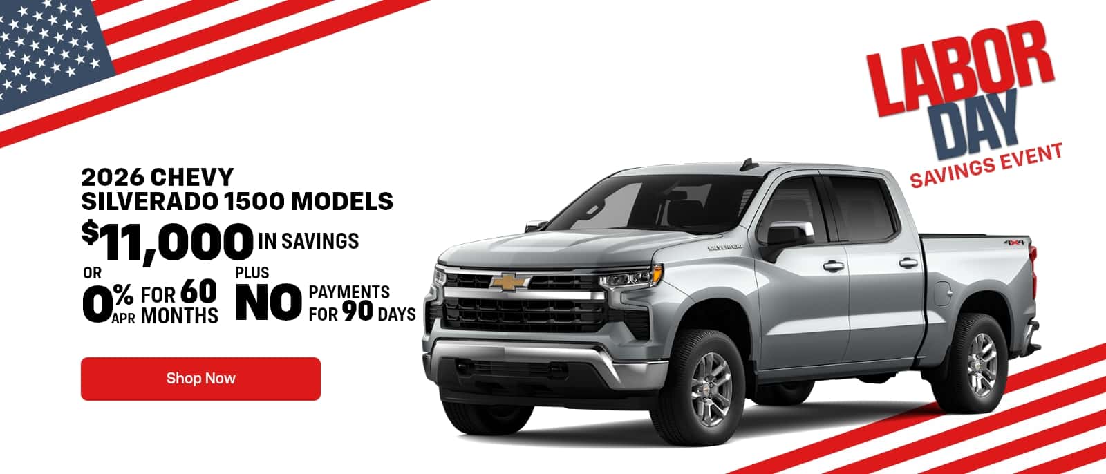 silverado labor day