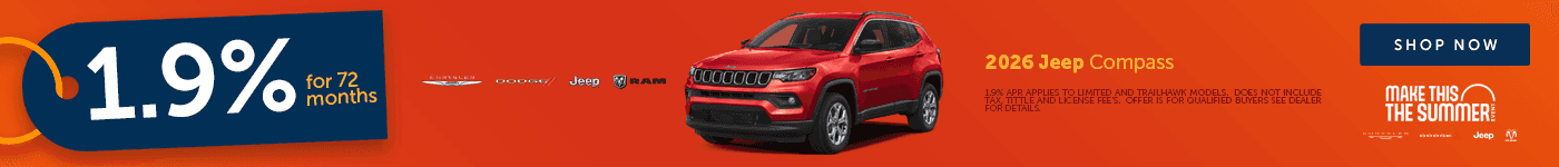 Low APR on New Jeep Compass