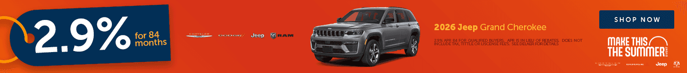 Low APR on Jeep Grand Cherokee