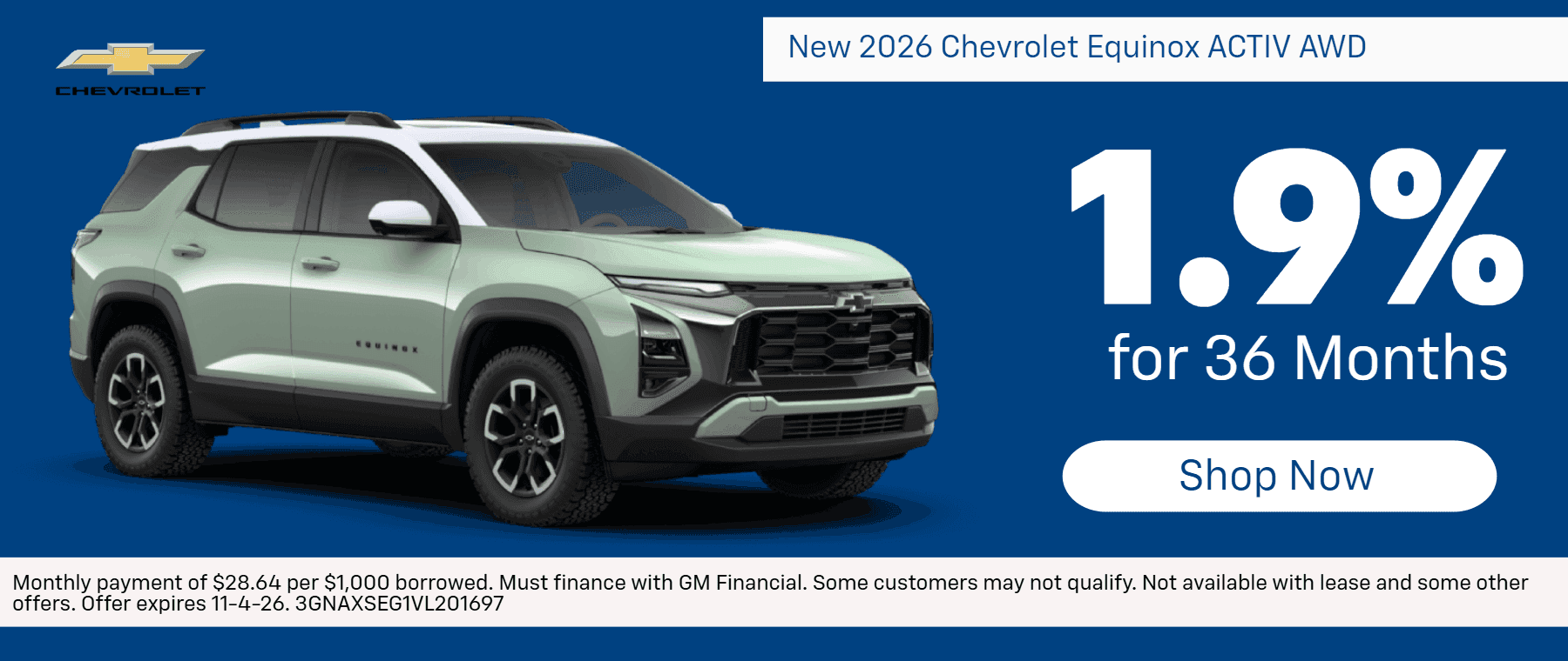 October Equinox Offer