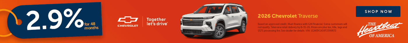 August Traverse Offer
