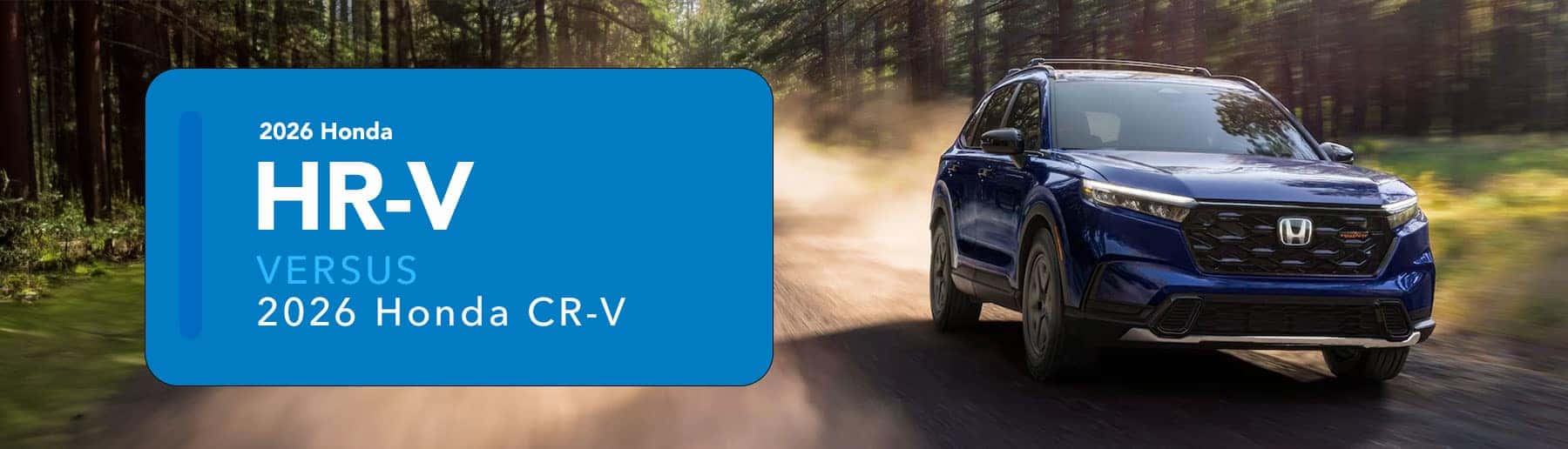 Honda HR-V vs CR-V Comparison - Germain Honda of College Hills