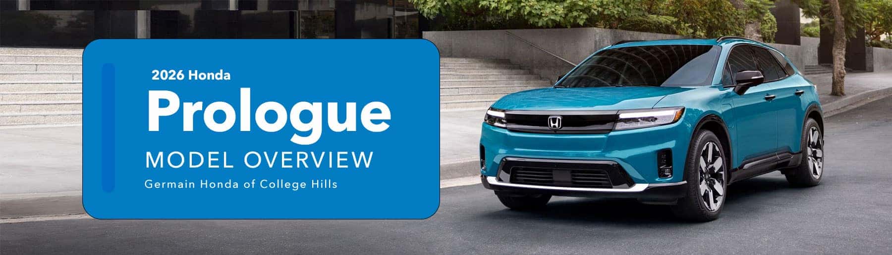 Honda Prologue Model Overview - Honda of College Hills