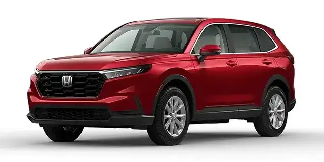 EX Honda CR-V Radiant Red Metallic* Color