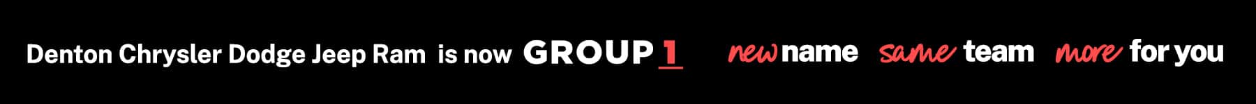 Group 1 Chrysler Dodge Jeep Ram Denton