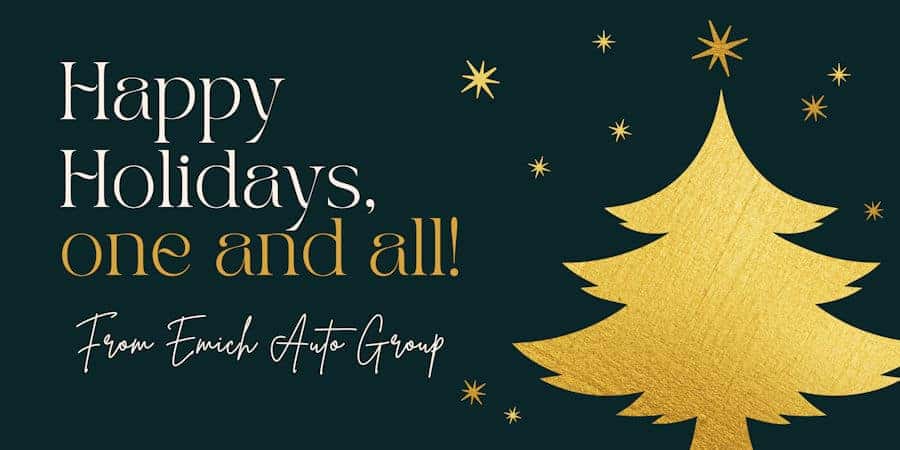 Happy Holidays from Emich VW of Boulder Happy Holidays