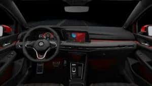 2022 VW Golf GTI interior 2022 Volkswagen Golf GTI interior