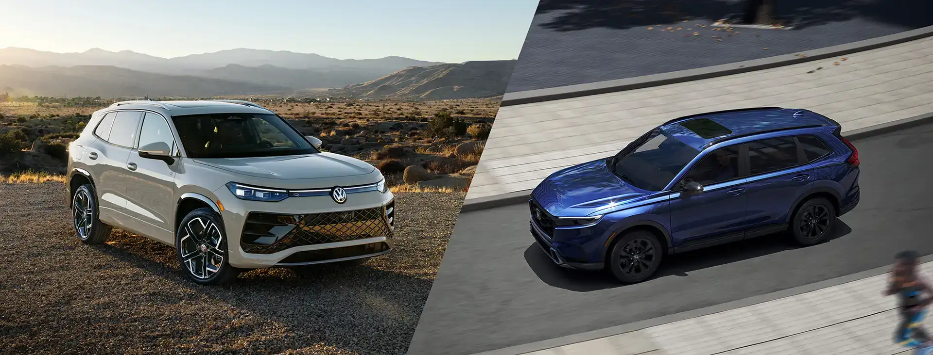 2025 VW Tiguan vs Honda CR-V comparison