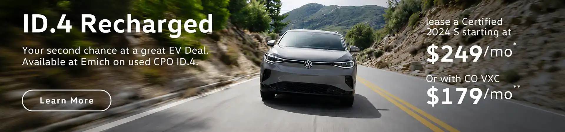 Used ID.4 Lease Special at Emich VW of Boulder