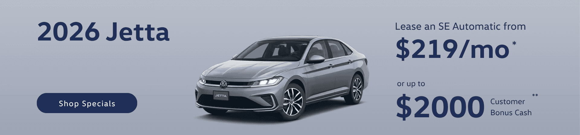 September Emich VW Boulder 2026 Jetta Special