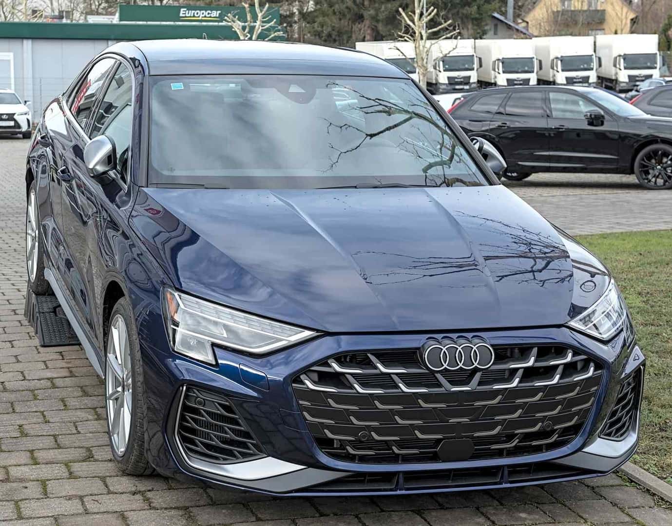 2024 Audi S3 sedan, front three-quarter view