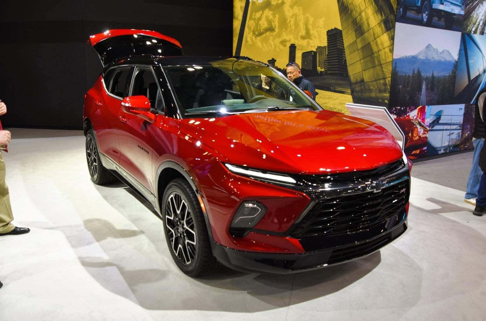 2026 Chevrolet Blazer RS, front three-quarter view