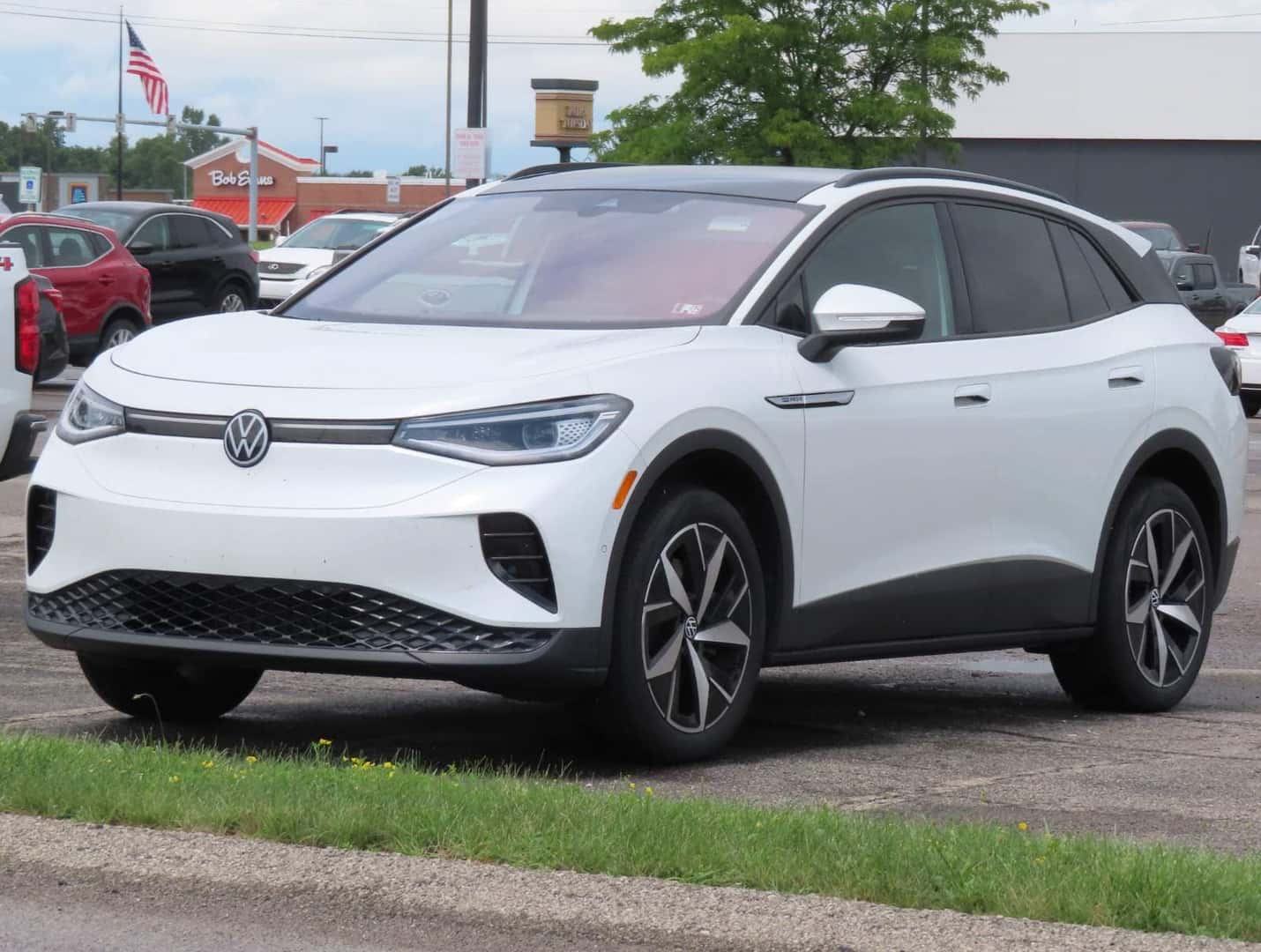 2026 Volkswagen ID.4 Pro S, front three-quarter view