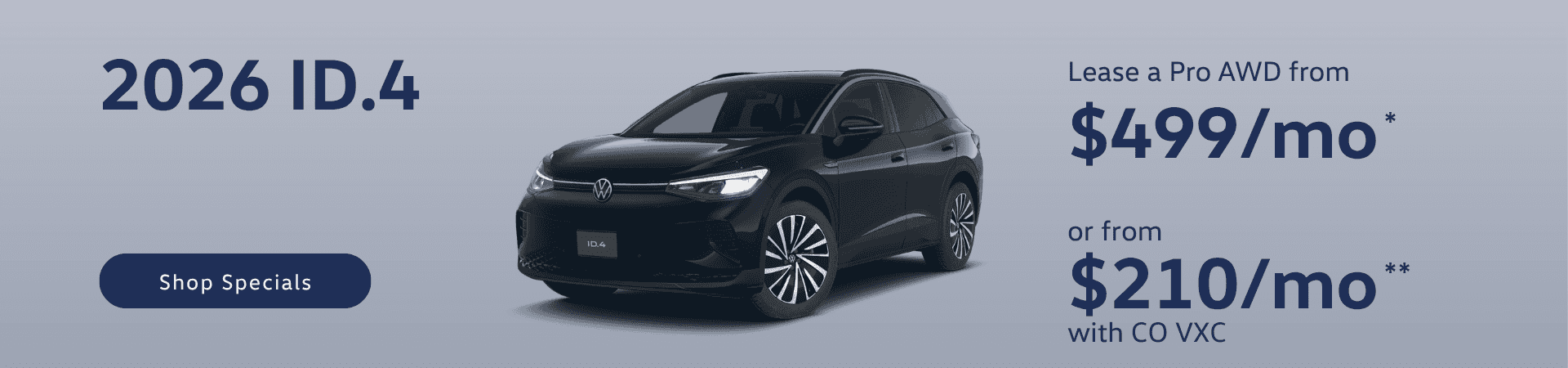 september emich vw boulder 2026 ID.4 special offer