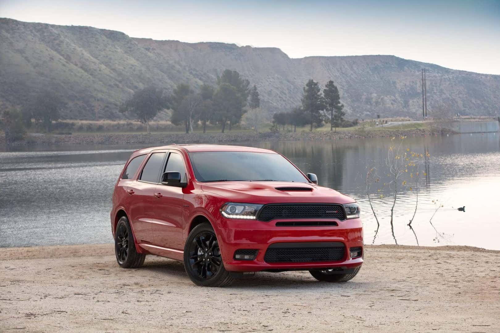 Red Dodge Durango Front