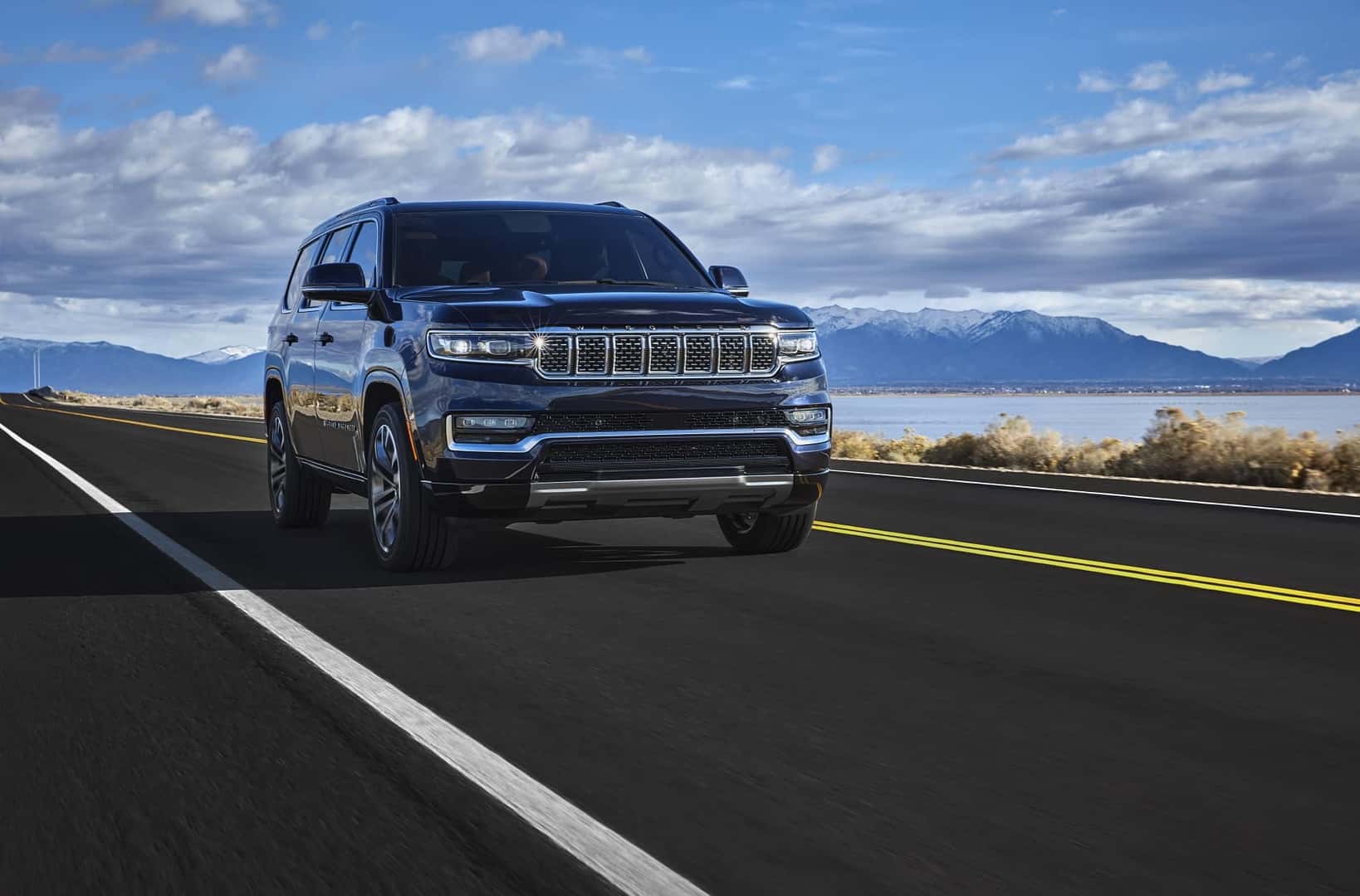 2022 Jeep Grand Wagoneer Driving