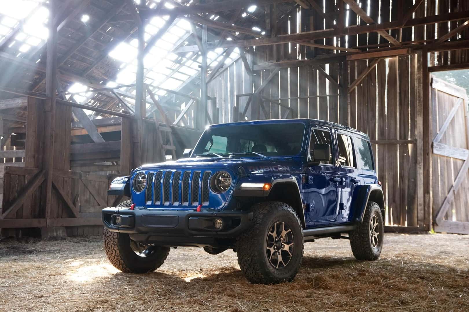 Jeep Wrangler Blue