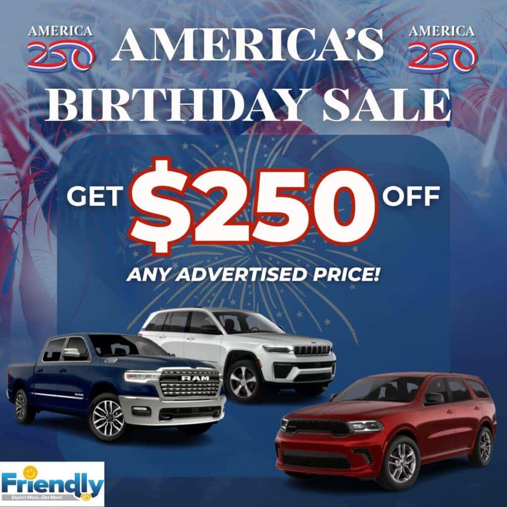 AMERICAS BIRTHDAY SALE!