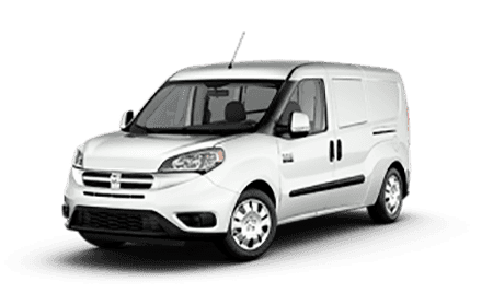 A white Ram Promaster City
