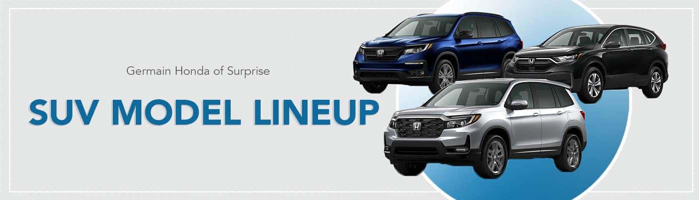 Honda Model Line-Up at Germain Honda of Surprise