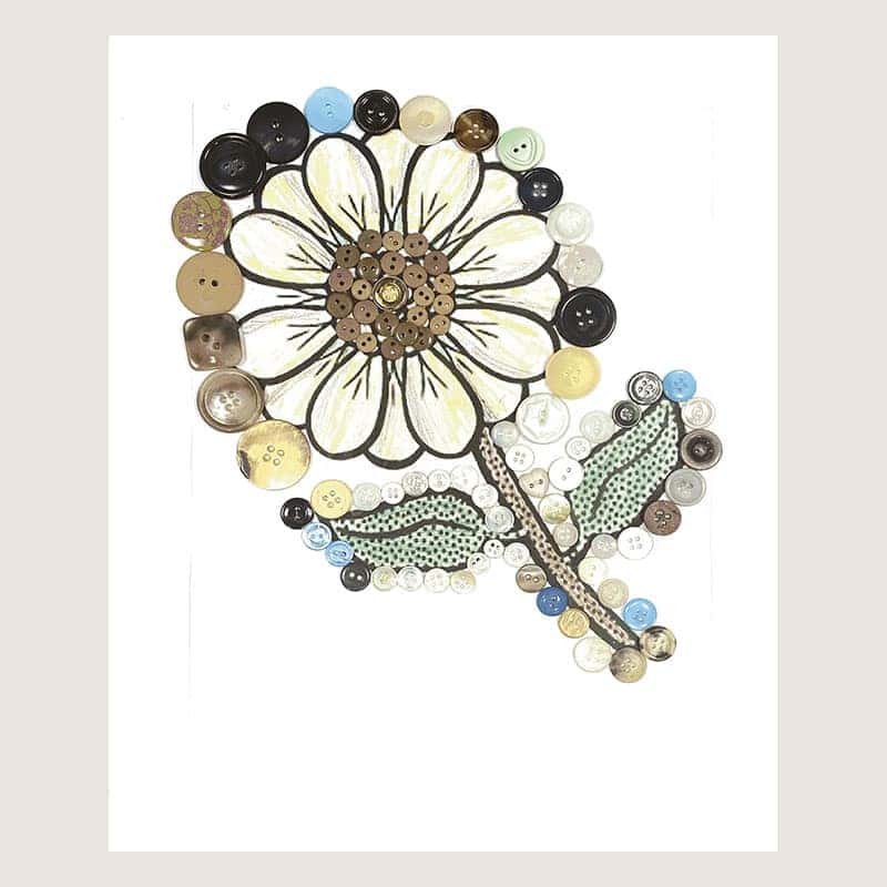 Flower Button