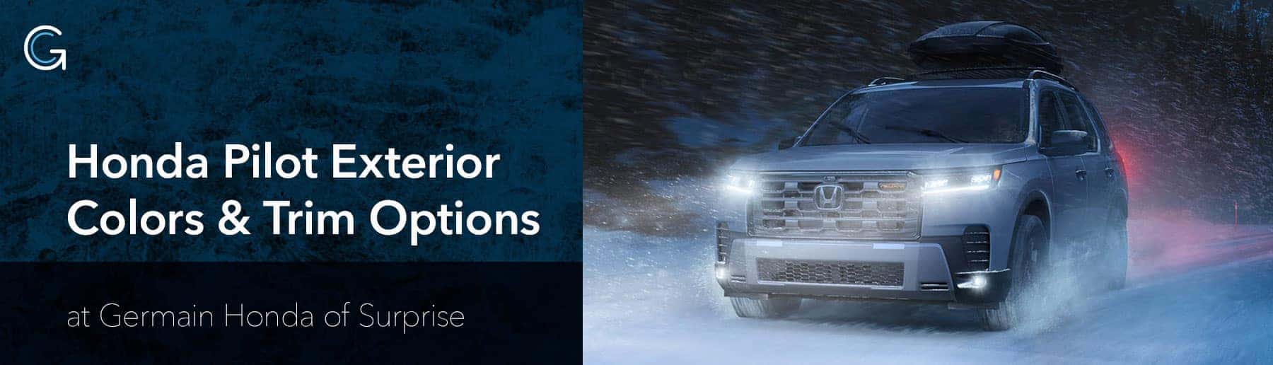 Honda Pilot Exterior Colors - Germain Honda of Surprise