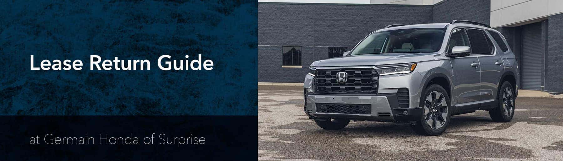 Honda Lease Return & Lease End Options