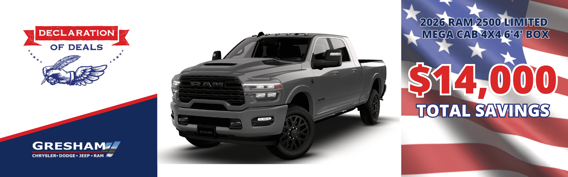 2026 Ram 2500 Limited Offer
