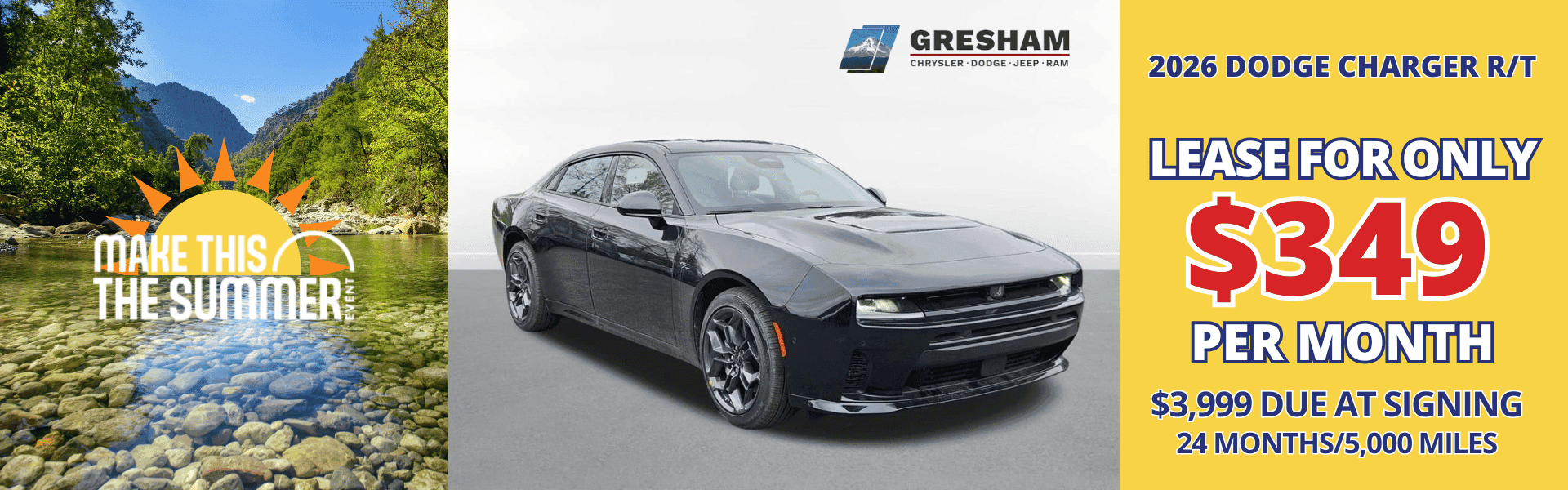 2026 Dodge Charger R/T Offer