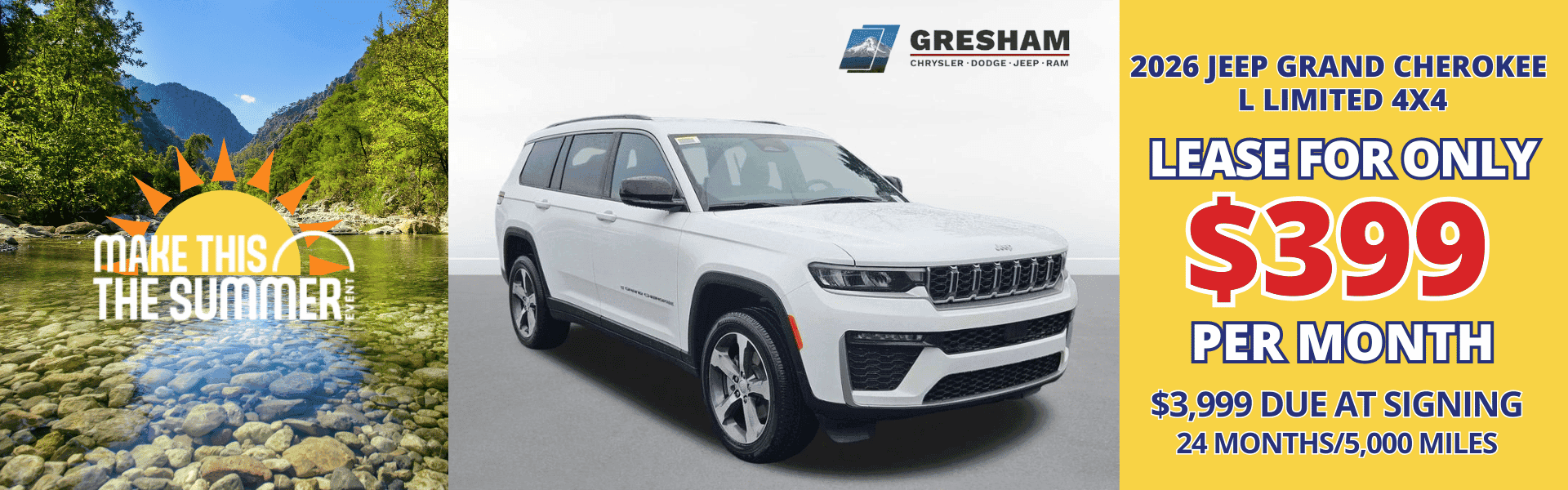 2026 Jeep Grand Cherokee L Limited Offer