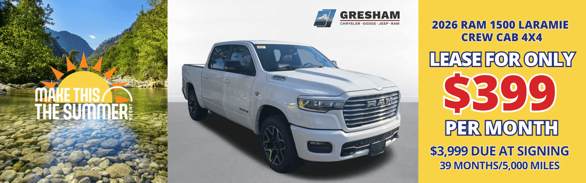 2026 Ram 1500 Laramie Offer