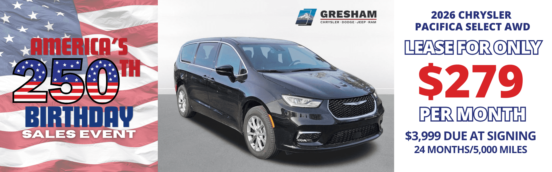 2026 Chrysler Pacifica offer