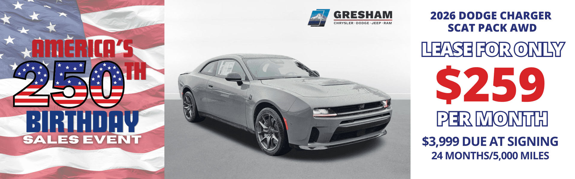 2026 Dodge Charger Scat Pack