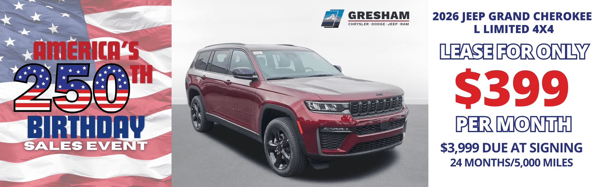 2026 Jeep Grand Cherokee L Limited 4x4