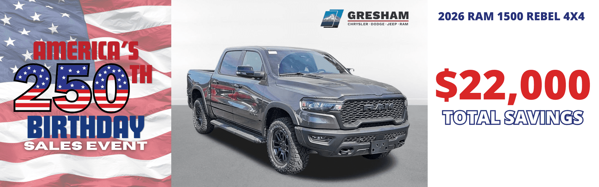 2026 Ram 1500 Rebel Offer