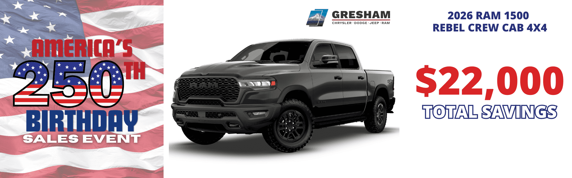 2026 Ram 1500 Crew Cab