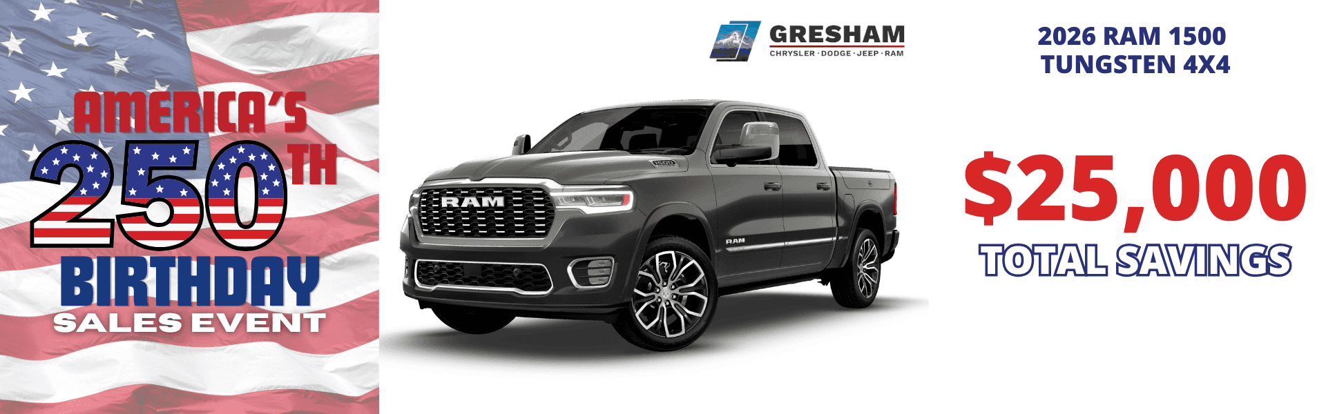 2026 Ram 1500 Tungsten Offer