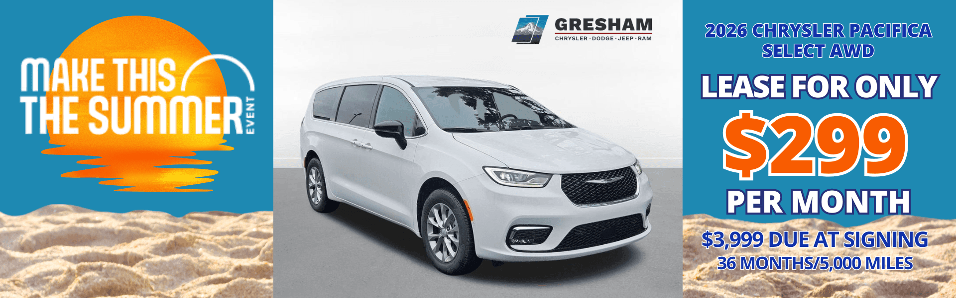 2026 Chrysler Pacifica offer