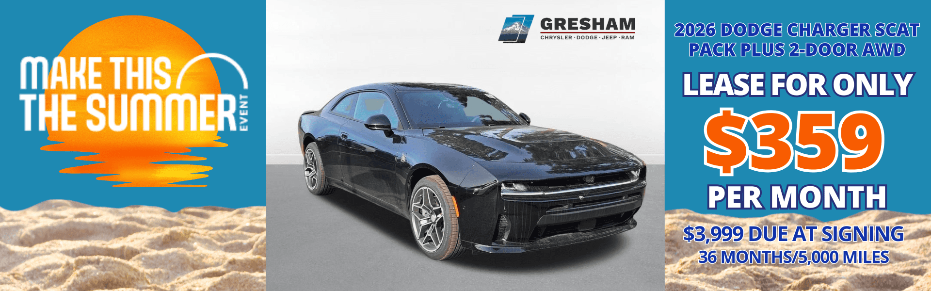2026 Dodge Charger Scat Pack Plus Offer