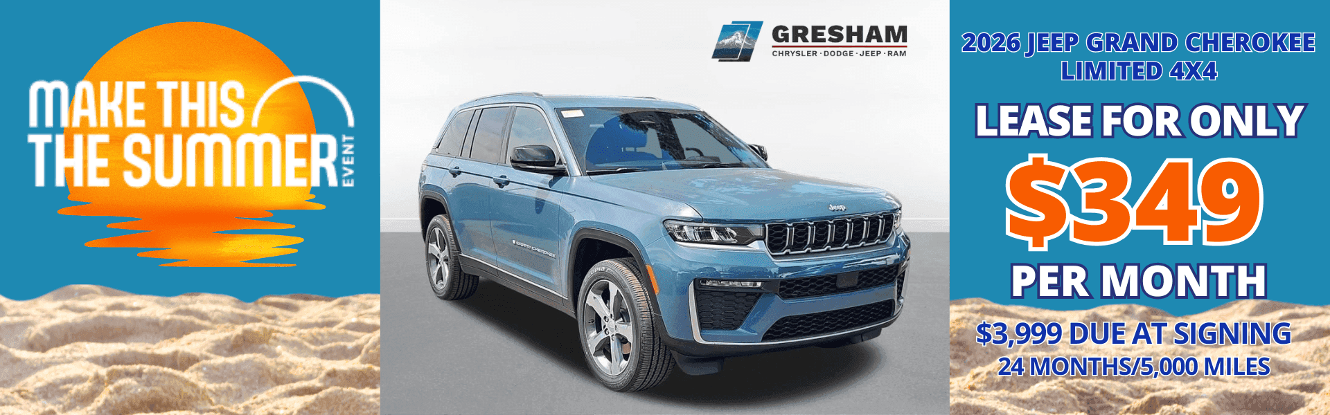 2026 JEep Grand Cherokee Limited Offer