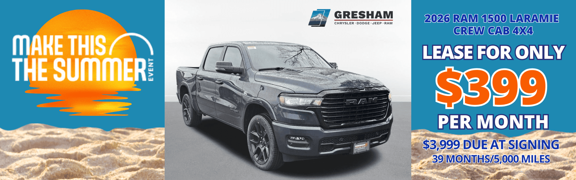 2026 Ram 1500 Laramie Offer