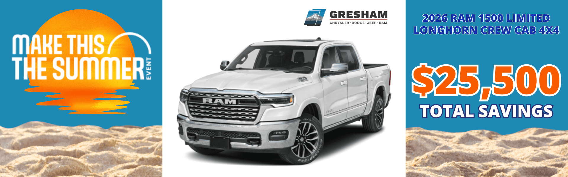 2026 Ram 1500 Limited Longhorn Offer